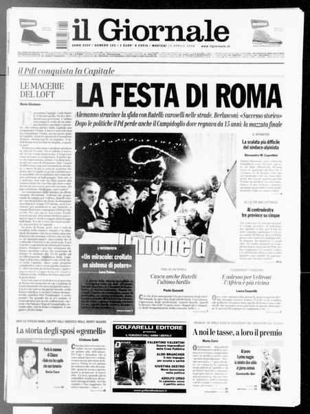 Il giornale : quotidiano del mattino